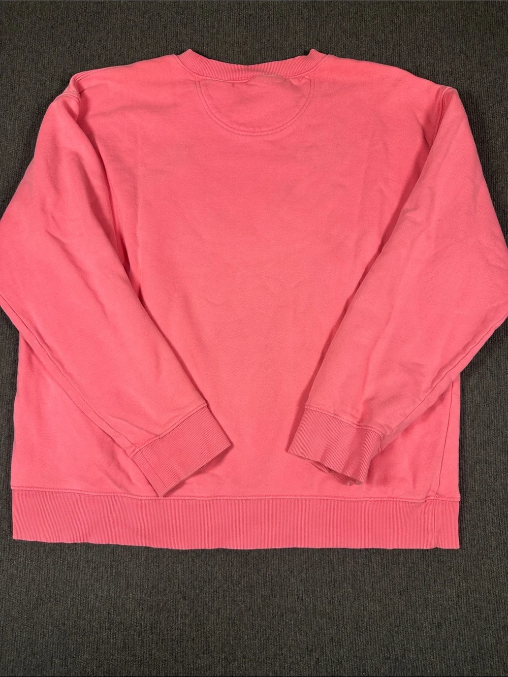 Drew House Sketch Mascot Crewneck Sweatshirt Hot Pink Adult XL Smiley Bieber